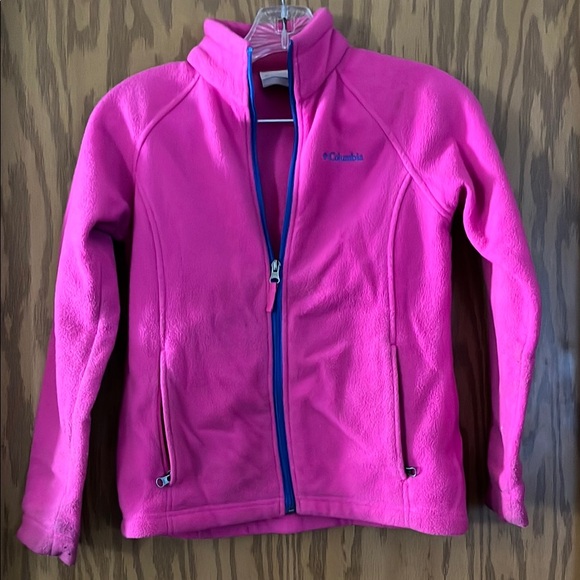 Columbia Pink Fleece Jacket - Picture 1 of 3